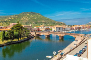 The enchanting sunset Bosa